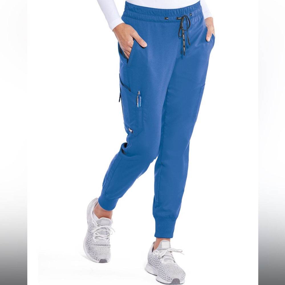 GREY’S ANATOMY CLASSIC KIRA PANT – 5 POCKET SCRUB PANTS IN NEW ROYAL BLUE-WOMEN